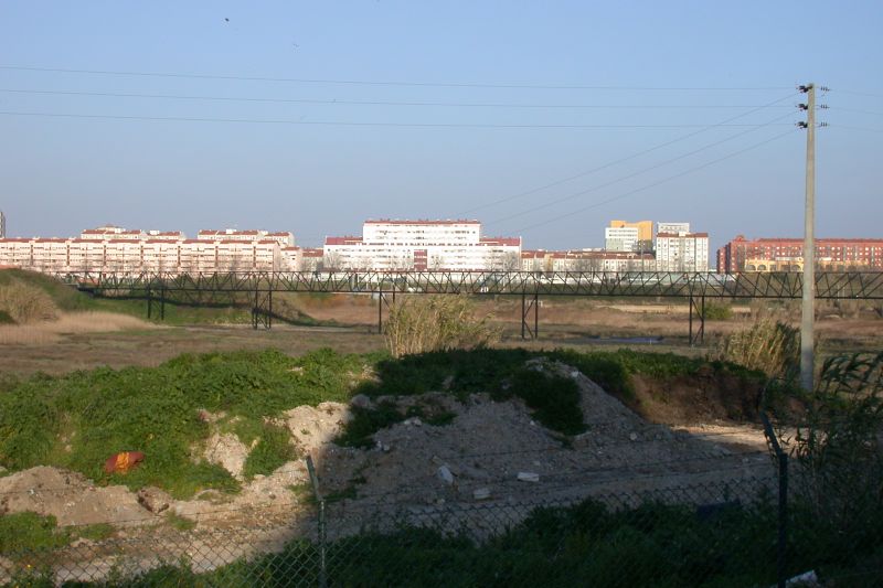 Ponte Pedonal sobre o Esteiro de S. Pedro