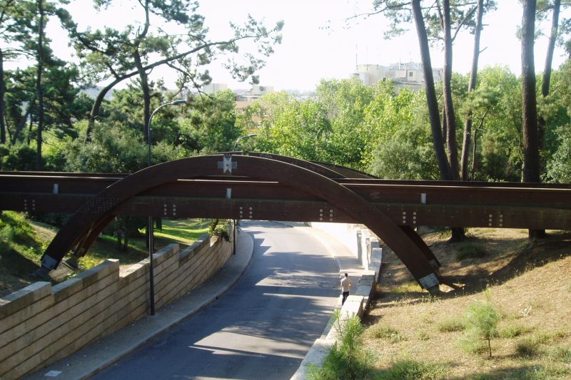 3 Pedestrian Bridges in Parque da Pasteleira