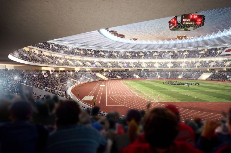 Nouveau stade National de Tokyo [CONCOURS]