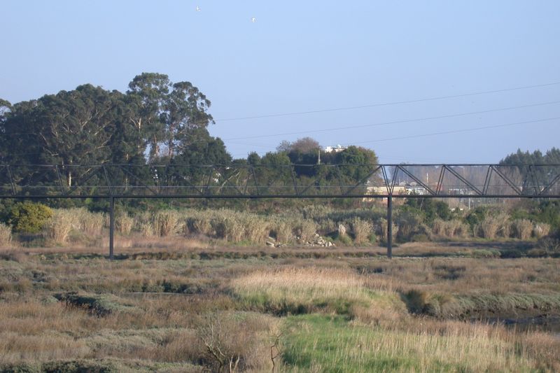 Pedestrian Bridge over the Esteiro de S. Pedro