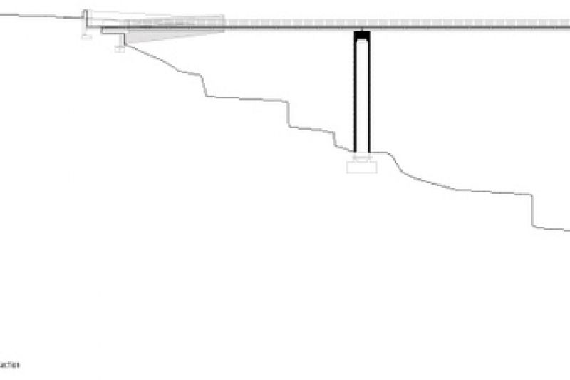 Ponte Pedonal sobre a Ribeira da Carpinteira