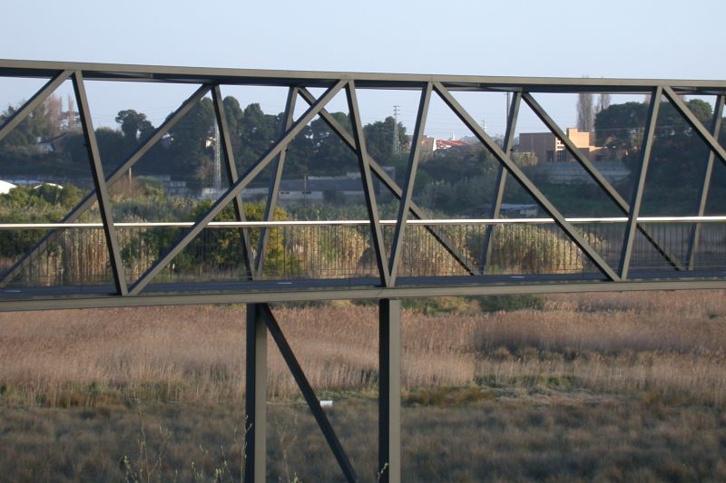 Pedestrian Bridge over the Esteiro de S. Pedro