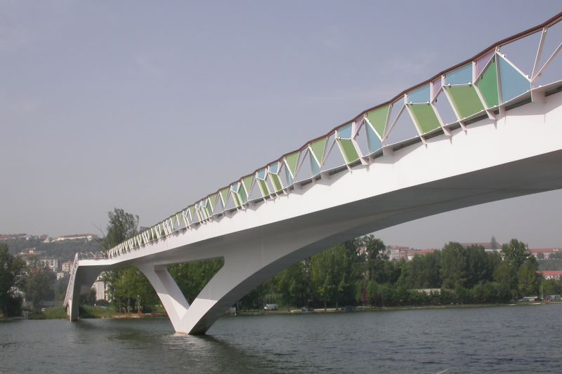 Pedro and Inês Pedestrian Bridge