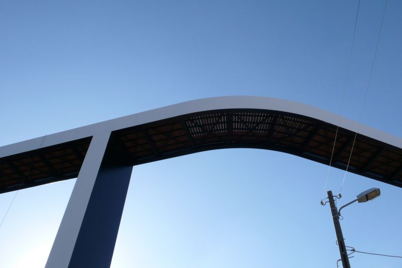 Pedestrian Bridge over the Ribeira da Carpinteira