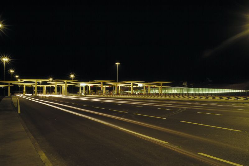 Gare de péage sur l'A2