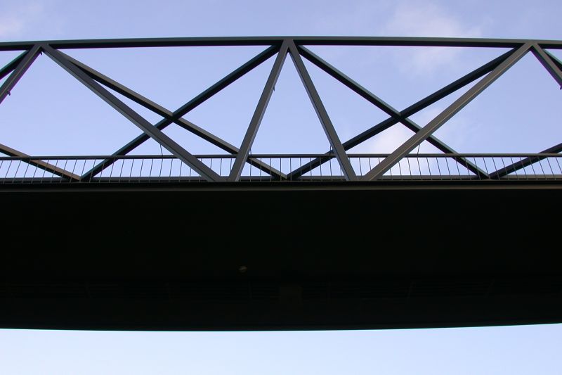 Pedestrian Bridge over the Esteiro de S. Pedro