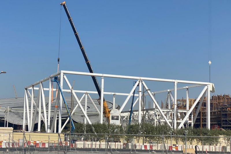 Pavillon du Brésil à l`EXPO 2020 DUBAI