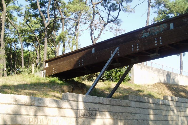 3 Passerelles pour piétons au Parque da Pasteleira