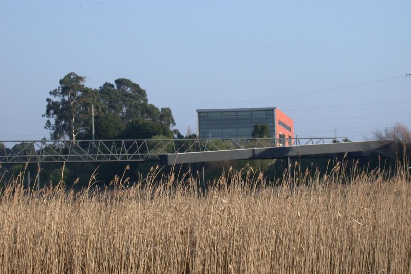 Pedestrian Bridge over the Esteiro de S. Pedro