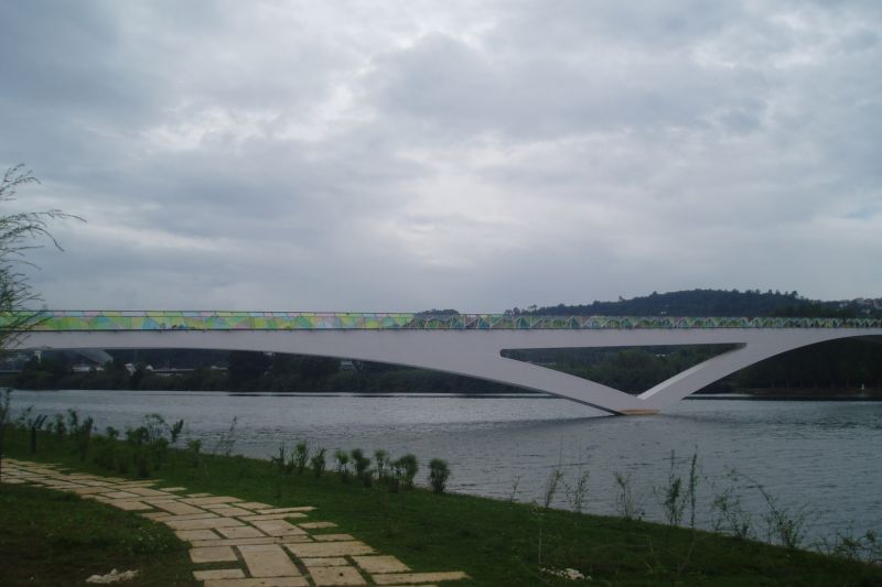 Pedro and Inês Pedestrian Bridge