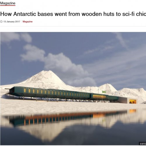 How Antarctic bases went from wooden huts to sci-fi chic